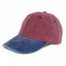 A1891 - ADULTS UNISEX WASHED BASEBALL CAP