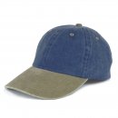 A1891 - ADULTS UNISEX WASHED BASEBALL CAP