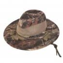 Wholesale mens forest camo fedora with air vents