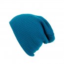 A1941 - LADIES RIBBED, OVERSIZED BAGGY BEANIE HAT