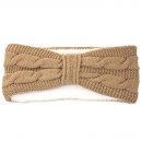A1996- LADIES KNITTED HEADBAND WITH LINING