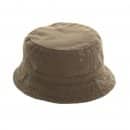 Reversible bush hat with airholes in plain colour scheme