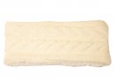 A2015- LADIES KNITTED HEADBAND WITH TEDDY BEAR LINING