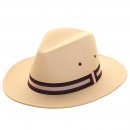 A2024- ADULTS FEDORA WITH STRIPE BAND