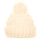 A2046- PK OF 12- KNITTED BOBBLE HAT WITH INSIDE LINING