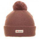 A2064- ADULTS THINSULATE RIBBED KNITTED BOBBLE HAT