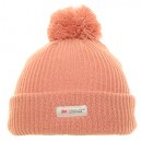A2064- ADULTS THINSULATE RIBBED KNITTED BOBBLE HAT