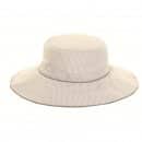 Wholesale reversible ladies bush hat with grey stripes