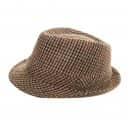 Wholesale trilby in country tweed