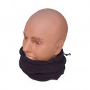 Wholesale hat and neck warmer with toggle on model