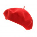 Wholesale red womens beret developed from wool felt