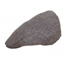 Bulk flat cap with assorted grey herringbone tweed designs