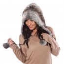 LADIES' FAUX FUR HAT