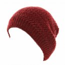 Wholesale red supersoft slouch beanie