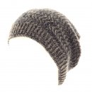 Wholesale grey supersoft slouch beanie