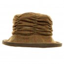 Bulk womens brown tweed hat