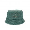 ANW5 - WASHED BUSH HAT WITH 'RATHER BE FISHING'
