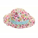 Wholesale purple assorted floral sun hats