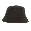 Wholesale black young boys cotton bucket hat