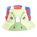Wholesale babies green triceratops bush hat developed from cotton