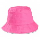 Wholesale plain babies bush hat in pink developed from cotton