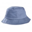 Wholesale plain babies bush hat in blue developed from cotton