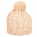 B310- BABIES CABLE KNITTED BOBBLE HAT