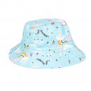 B316- BABIES UNICORN PRINT BUSH HAT