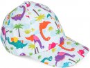 B323- BABIES DINO PRINT BASEBALL CAP