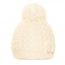 B336- BABIES KNITTED BOBBLE HAT- INSIDE LINING