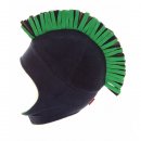 Wholesale boys fleece green mohican trapper hat