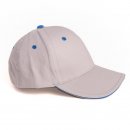 Wholesale light grey boys plain baseball cap
