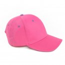Wholesale girls plain baseball cap in light pink
