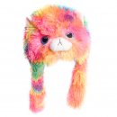 Wholesale girls multi coloured novelty cat hat with second design