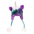 Wholesale kids sequin change unicorn novelty hat