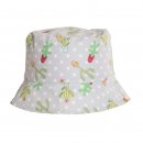 Wholesale grey childrens unisex bush hat with Cactus design