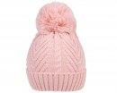 C693- GIRLS KNITTED BOBBLE HAT