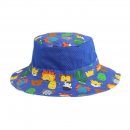 C752- BOYS PLAIN/ANIMAL PRINT BUCKET HAT