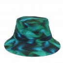 C761- BOYS SHARK/TIE DYE REVERSIBLE BUCKET HAT