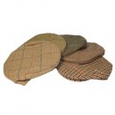 Assortment of wholesale teflon coated tweed cap in large size