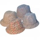 Assorted wholesale drop brim trilby in extra large size