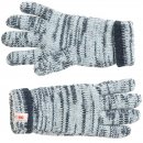 GC343 - KIDS UNISEX MARL THINSULATE KNITTED GLOVES