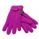 Wholesale girls fleece thinsulate gloves in purple