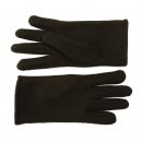 Wholesale ladies basic fleece black glove