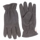 Wholesale fleece thinsulate glove with elastic cuff in black