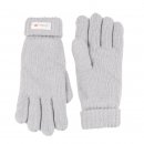 Wholesale ladies knitted thinsulate glove in grey