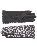 GL1265- LADIES TOUCH SCREEN LEOPARD PRINT GLOVES