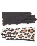 GL1267- LADIES TOUCH SCREEN LEOPARD PRINT GLOVES