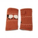 GL1302- LADIES KNIITED SHEEP CUFF GLOVES