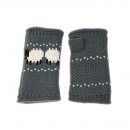 GL1302- LADIES KNIITED SHEEP CUFF GLOVES